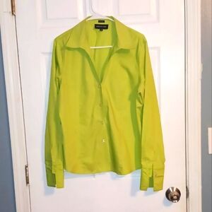 Jones New York Women's Long sleeve button down front Size 14